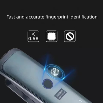 Glomarket Fingerprint Fully Automatic Smart Lock 3d Face Recognition Video Doorbell App Card Password Key Unlock Digital Lock