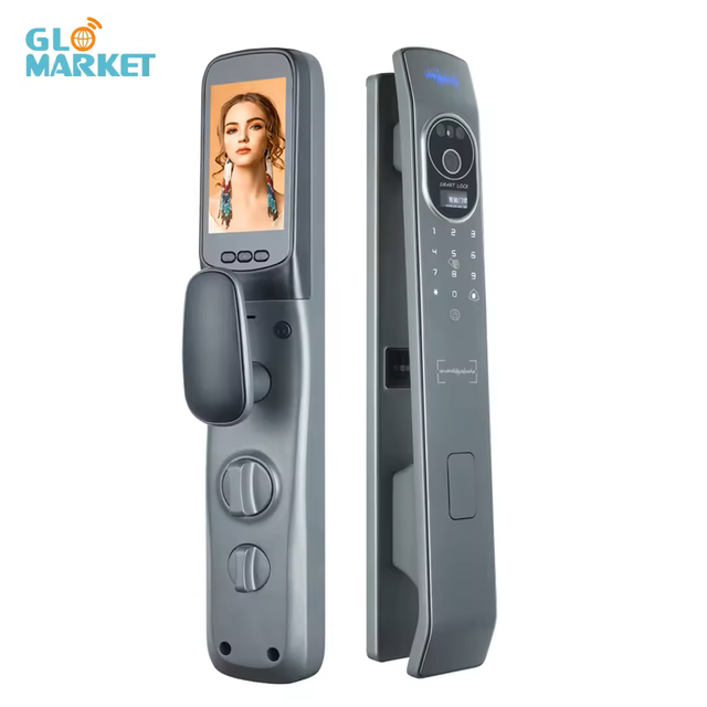 Face Recognition Finger Vein Home Security Door Lock Automatic Tuya Wifi Smart Fingerprint Digital Locks With Camera