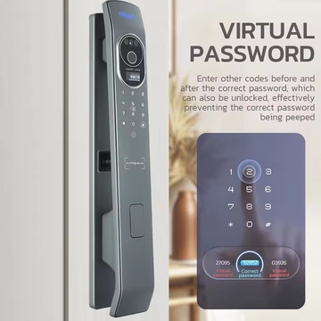 Face Recognition Finger Vein Home Security Door Lock Automatic Tuya Wifi Smart Fingerprint Digital Locks With Camera