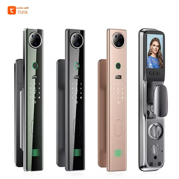 Digital Tuya Smart Face Recognition Smart Door Lock Security Biometric Fingerprint Fully Automatic Smart Lock