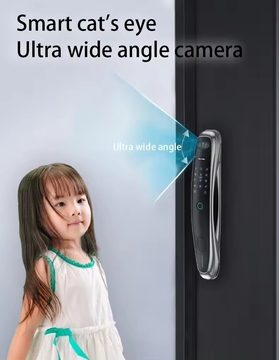 Tuya 3d Face Recognition Security Digital Smart Door Lock Password Fingerprint Key Unlock Fully Automatic Smart Lock