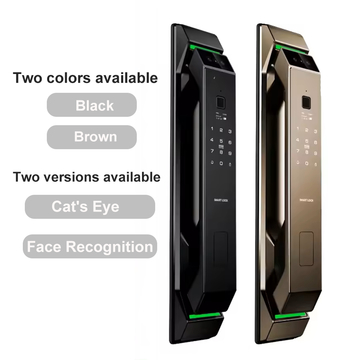 3d Face Recognition Smart Door Lock With Camera Fingerprint Security Fully Automatic Tuya Wifi Digital Smart Lock