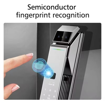 Tuya Security Fully Automatic Smart Lock 3d Face Recognition Biometric Lock Home Fingerprint Password Lock