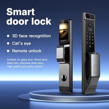 Tuya Smart Digital Biometric Lock Fully Automatic Digital Password Smart Lock Home Security Fingerprint Lock