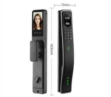 Glomarket Tuya Smart Door Lock With Camera Manufacturers Prices Security Biometric Fingerprint Fully Automatic Smart Lock