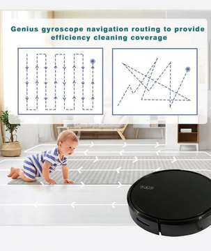 Glomarket Tuya Wifi Smart Cleaner Robot 2000Pa Suction Household Smart Robot Vacuum Mop Floor Auto Cleaner