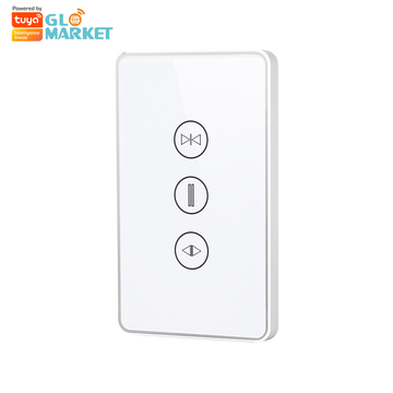 Glomarket Us Standard Tuya Wifi Smart Curtain Switch