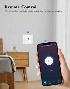 Glomarket Tuya Smart Wall Socket Wifi Universal