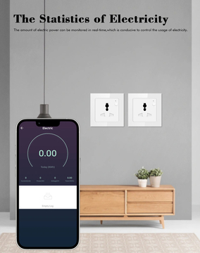 Glomarket Tuya Smart Wall Socket Wifi Universal