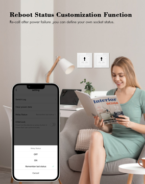 Glomarket Tuya Smart Wall Socket Wifi Universal