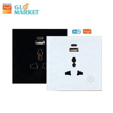 Glomarket Tuya Smart Wifi/Zigbee Univercail Socket With USB Type C