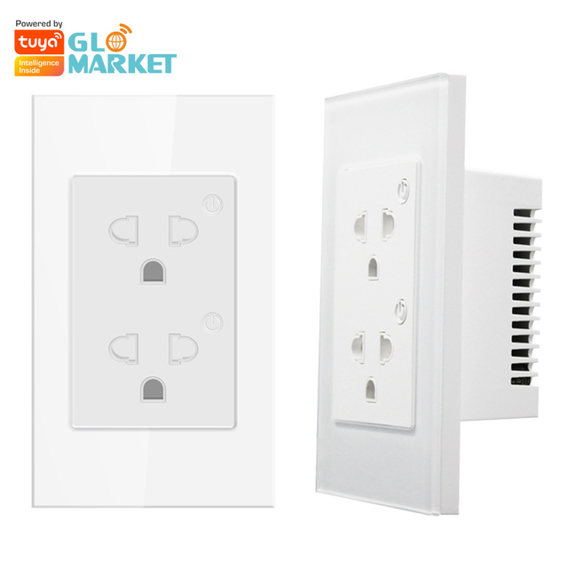 Glomarket Tuya Smart Wall Socket US Plug Standard