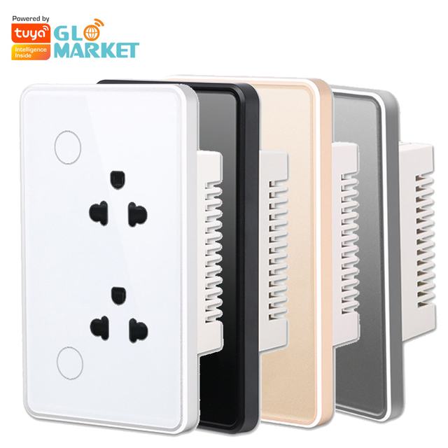 Glomarket Tuya WiFi Smart US standard Wall Outlet Socket