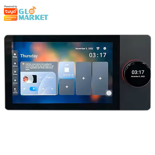 Glomarket 7 Inch Ble Music Wall Touch Screen Zigbee Hub Gateway Central Control