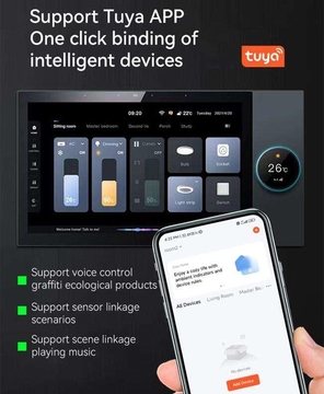 Glomarket Tuya smart control panel 10 inch