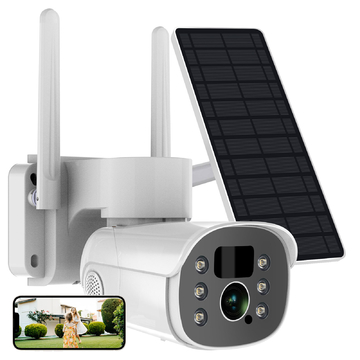 Glomarket Smart bullet solar camera