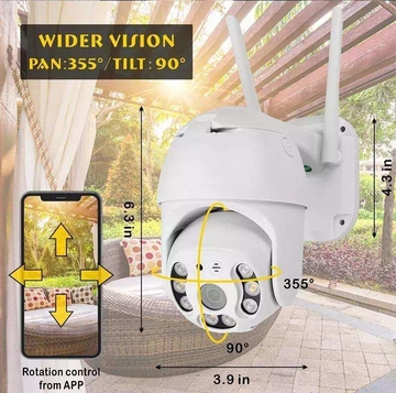 Smart wifi camera 4mp