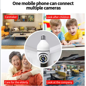 Tuya wifi smart light bulb camera