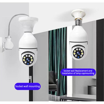 Tuya wifi smart light bulb camera