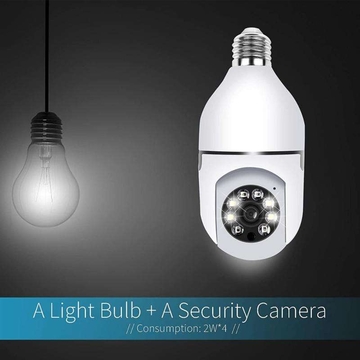 Tuya wifi smart light bulb camera