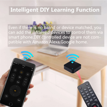 Smart IR remote(can add Temperature &amp; Humidity+$2.5)